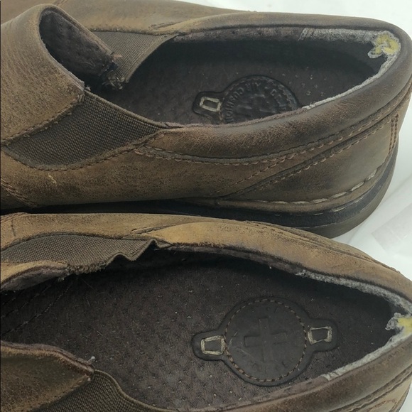 Dr. Martens Tevin Men’s Slip-On Shoes Brown - Picture 4 of 10